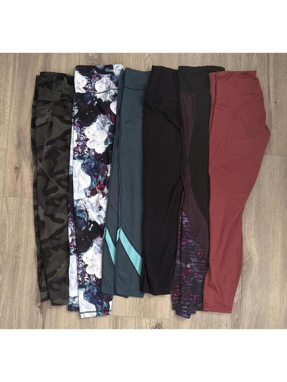 Women’s Activewear Leggings Bundle, Size XL Old Navy, Yogalicious, Peloton